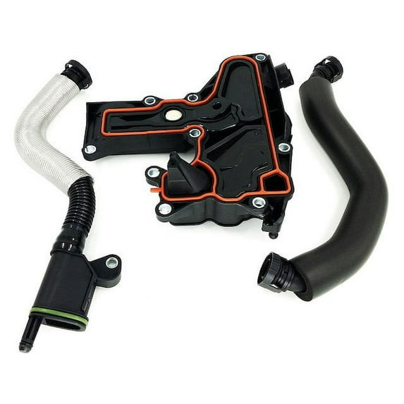 PCV Valve Separator Kit - Compatible with 2009 - 2012 Audi A4 Quattro 2.0L GAS DOHC Turbo 2010 2011
