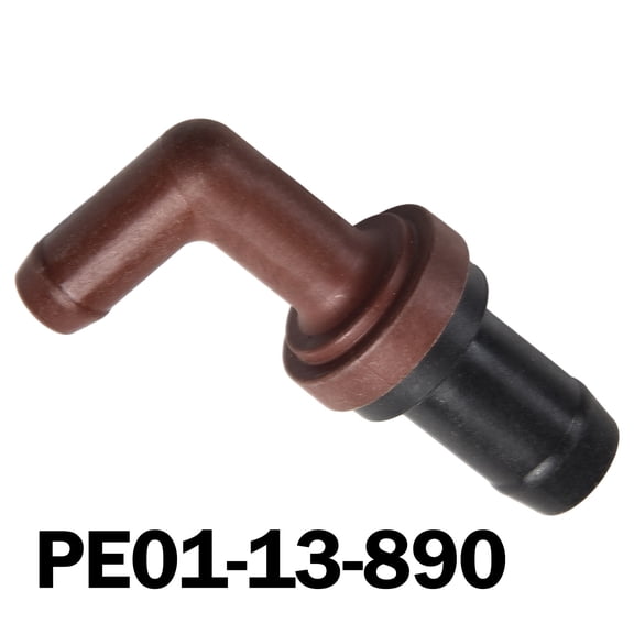 PCV Valve for Mazda 3 for CX-5 2013-2018 PE01-13-890 Direct Fit Replacement simple Install Black Plastic Auto Part