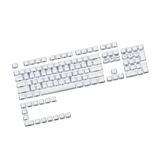 PCs 119Key Transparents Jelly Keycaps MAO Profile For Mechanical Keyboard Comfortable And Stylish Typing Experiences