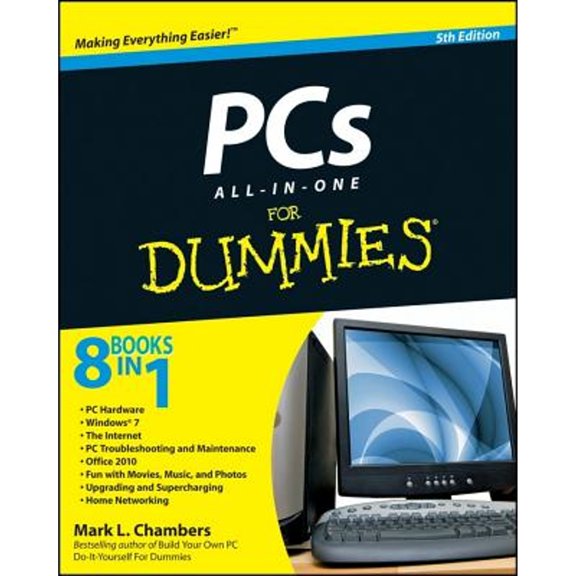 Pre-Owned PCs All-in-One for Dummies (Paperback) 0470614544 9780470614549