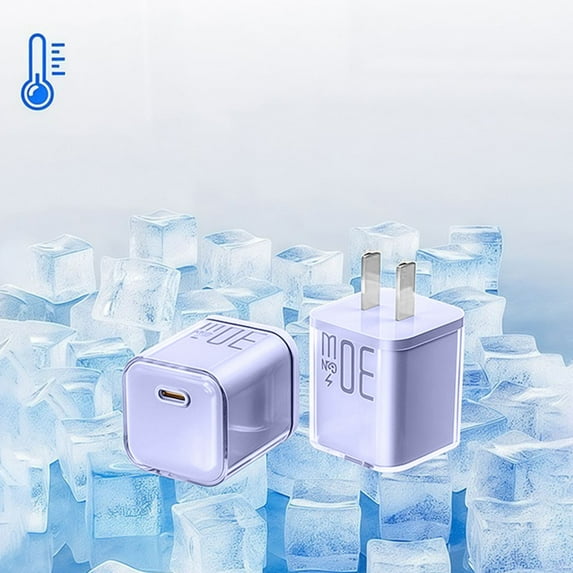 PD 30W USB - C Fast Charger Block, Type C Super Fast Charging Wall Charger for iPhones, Samsung, Google and More USB - C Phones