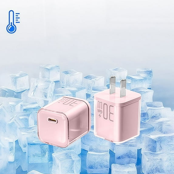 PD 30W USB - C Fast Charger Block, Type C Super Fast Charging Wall Charger for iPhones, Samsung, Google and More USB - C Phones