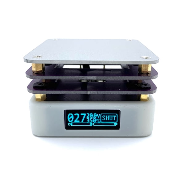 PD 65W Heating-Soldering Plate Hot Plate Preheater Type-C Constant Temperature Heating Table For PCB Board Soldering Desoldering ,Easy Operation