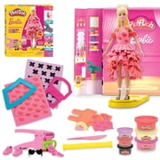 Play-Doh Barbie Designer Fashion Show Playset, Make Doll Clothes, Toys for Girls & Boys 5+
