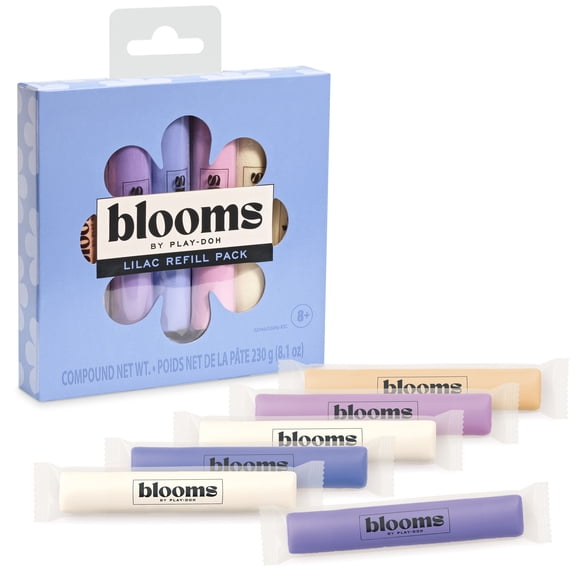 Blooms by Play-Doh Lilac Color Refill Pack for Flower Bouquet Kits (Sold Separately)