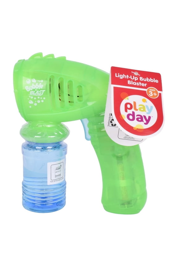 Light up Bubble Blaster - Green, 4oz Solution, Children Ages 3+