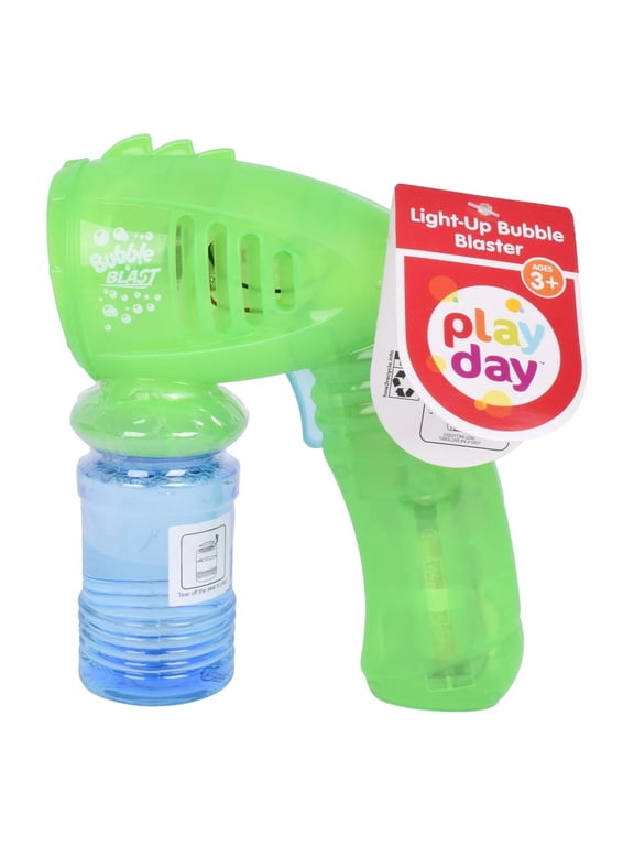 Light up Bubble Blaster - Green, 4oz Solution, Children Ages 3+