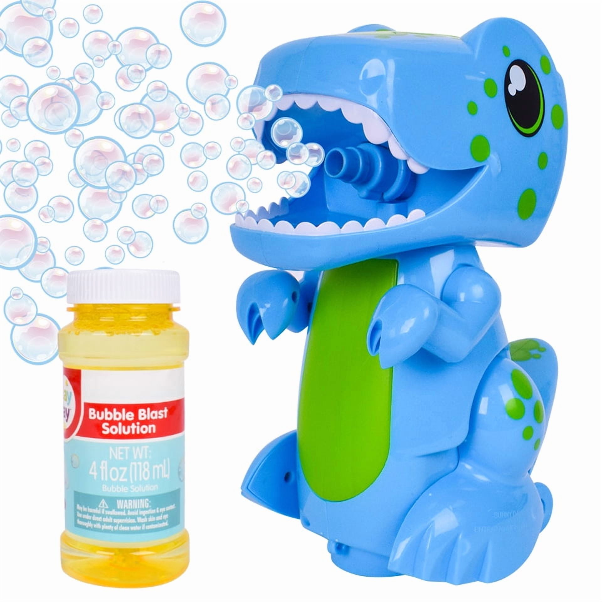 Play Day Bump N Go Bubble Blowing Dino with Lights, Sounds & Movement for Children Ages 3+