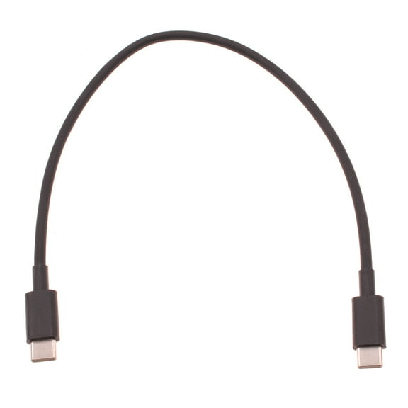 PD Fast Charge 1ft Short USB-C Cable for Lenovo Tab P11 (Gen 2 2023)/(2021) - Cord Power Wire Type-C to Type-C Sync Black