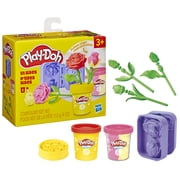 Play-Doh Lil Roses Flower Playset, Scented Modeling Compound for Kids Aged 3+