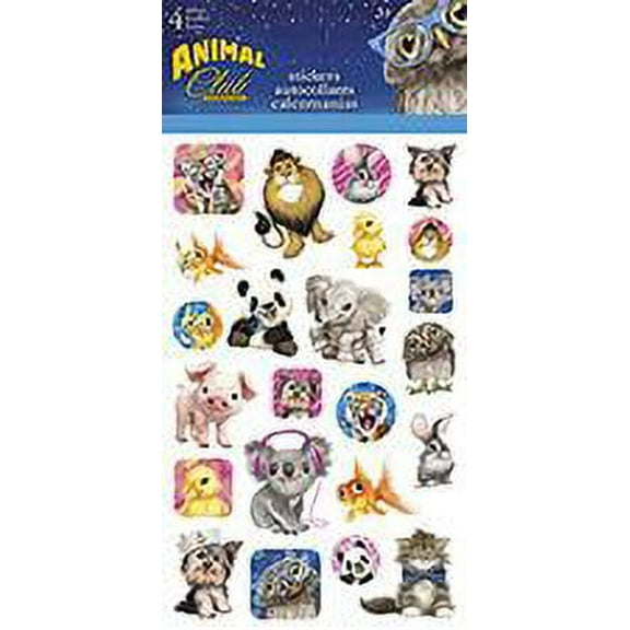 PD Moreno - Animal Club Standard Sticker - 4 sheet