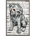 thumbnail image 1 of PD Moreno - Dog Glasses Wall Poster, 14.725" x 22.375", Framed, 1 of 3