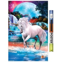 PD Moreno - Fine Art - Unicorn Wall Poster, 22.375" x 34"