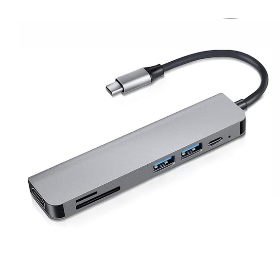 PD Port 7-in-1 USB-C to 4K HDTV Adapter for Samsung Galaxy Tab S9 11" - HDTV Adapter Charger Port MicroSD Slot TV Video Hub TYPE-C