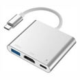 thumbnail image 1 of PD Port USB-C to 4K HDTV Adapter for Samsung Galaxy Tab S9 Ultra 14.6"/Plus 12.4" - HDTV Adapter Charger Port TV Video Hub TYPE-C Projector Converter, 1 of 7