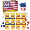 thumbnail image 1 of Play-Doh 12 Pack Red White and Blue 2 oz Cans, Creative Summer Activities for Kids, Patriotic Toys , Ages 2+, 1 of 5