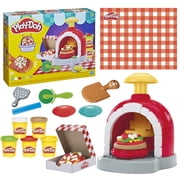 Play-Doh Stamp & Spin Pizza Playset, Play Kitchen Toys for Kids 3+