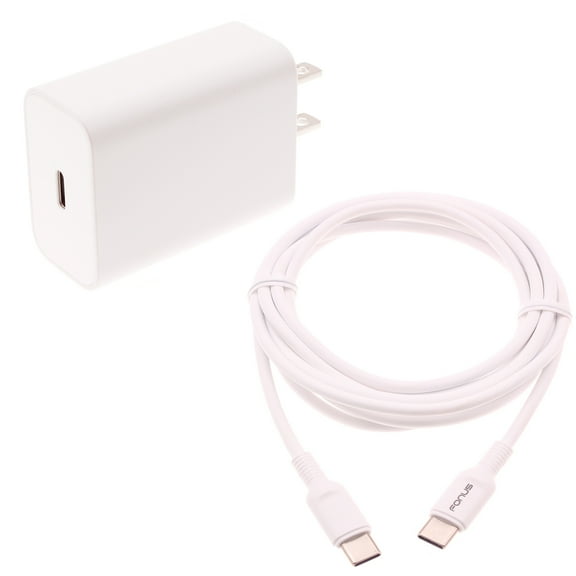 PD Type-C 18W Fast Home Charger Compatible With Amazon Fire HD 10 Kids, Fire HD 10 Kids Pro (11th Gen 2021 release) - 6ft USB-C Cable Quick Power Adapter Travel