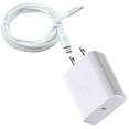 thumbnail image 1 of PD Type-C 18W Fast Home Charger for Motorola Moto G Power 5G (2023)/5G Stylus (2023), Edge Plus (2023) Phone - 6ft USB-C Cable Quick Power Adapter W8X, 1 of 6