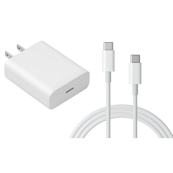 PD Type-C 18W Fast Home Charger for Samsung Galaxy A55/A35/A25 5G - 6ft USB-C Cable Quick Power Adapter Travel