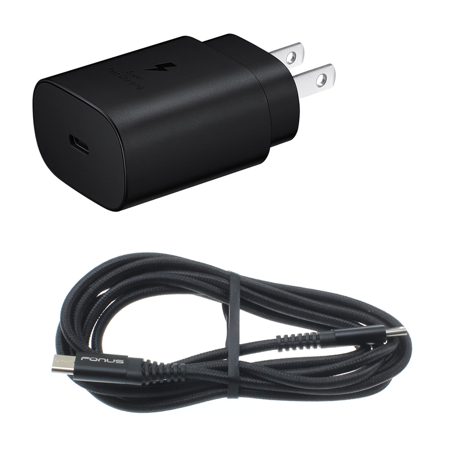 PD Type-C 25W Fast Home Charger for Nokia G400 5G Phone - 6ft USB-C Cable Quick Power Adapter Travel Wall K7R Compatible With Nokia G400 5G Model