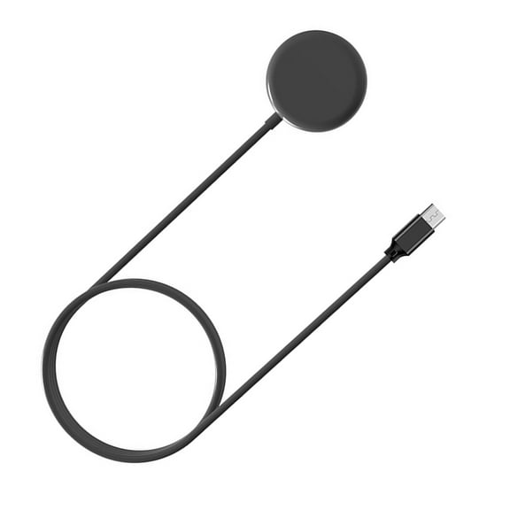 PD Type-C Watch Charger for Samsung Galaxy Watch 5 - Efficient Transmission, Overload Protection, Black Color