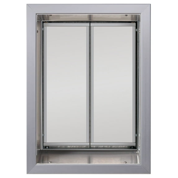 PD USA INC PlexiDor Performance Pet Door XLarge Wall Mount Silver