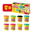 thumbnail image 1 of Play-Doh 8 Pack Vibrant Colors, 3 Ounce Cans, Arts & Crafts for Kids 2+, 1 of 9