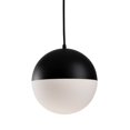 thumbnail image 1 of PD11710-BK-Kuzco Lighting-Monae - 26W LED Pendant-9.88 Inches Tall and 9.88 Inches Wide-Black Finish    -Traditional Installation, 1 of 2