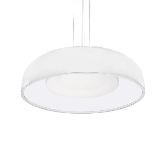 PD13120-WH-Kuzco Lighting-Beacon - 26W LED Pendant-4.88 Inches Tall and 20 Inches Wide-White Finish