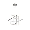 thumbnail image 1 of PD16320-BN-Kuzco Lighting-Mondrian - 84W LED Pendant-17 Inches Tall and 19.38 Inches Wide-Brushed Nickel Finish, 1 of 6