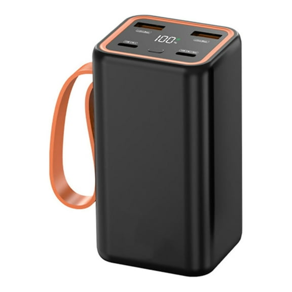 PD22.5W Welding-Free 4 Slot Power Bank Fit for 4x21700 Lithium Battery, Case DIY Plastic Case Battery Charger Box