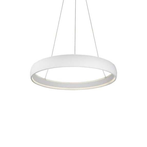 PD22735-WH-Kuzco Lighting-Halo - 83W LED Pendant-4.25 Inches Tall and 35.88 Inches Wide-White Finish