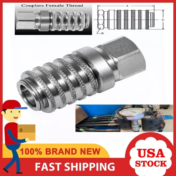 PD242 Test Port and Diagnostic Equipment Quick Coupler with Female Pipe Thread