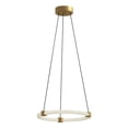 thumbnail image 1 of PD24716-BG-Kuzco Lighting-Bruni - 21W LED Pendant-1.38 Inches Tall and 16.5 Inches Wide-Brushed Gold Finish, 1 of 1