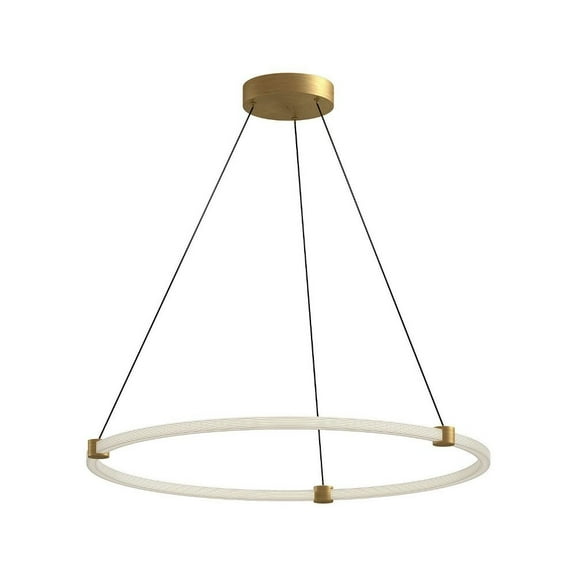 PD24732-BG-Kuzco Lighting-Bruni - 44W LED Pendant-1.38 Inches Tall and 32.38 Inches Wide-Brushed Gold Finish