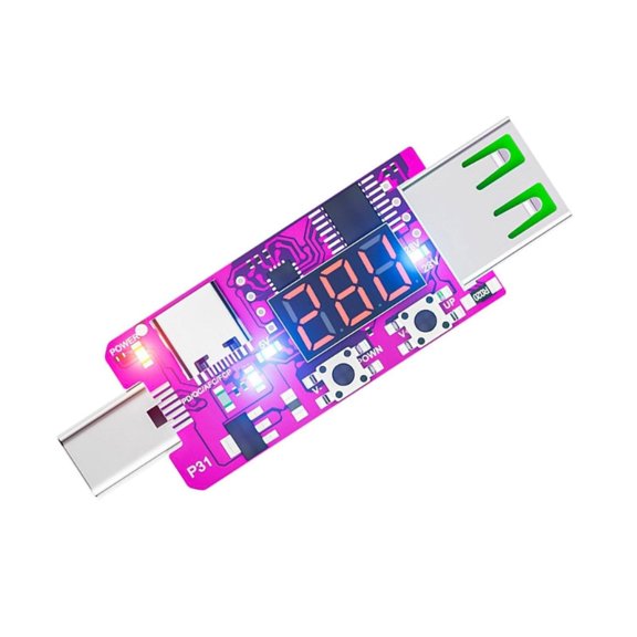 PD3.1 Quick Charges Starts Voltage Current Tester with Digital Display for Test