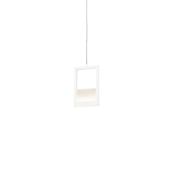 PD31405-WH-Kuzco Lighting-Ratio - 5.13 Inch 11W LED Pendant-White Finish