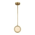 thumbnail image 1 of PD325106VBAR-Alora Lighting-Blanco - 14W LED Pendant-7.5 Inches Tall and 6.25 Inches Wide-Vintage Brass Finish, 1 of 7