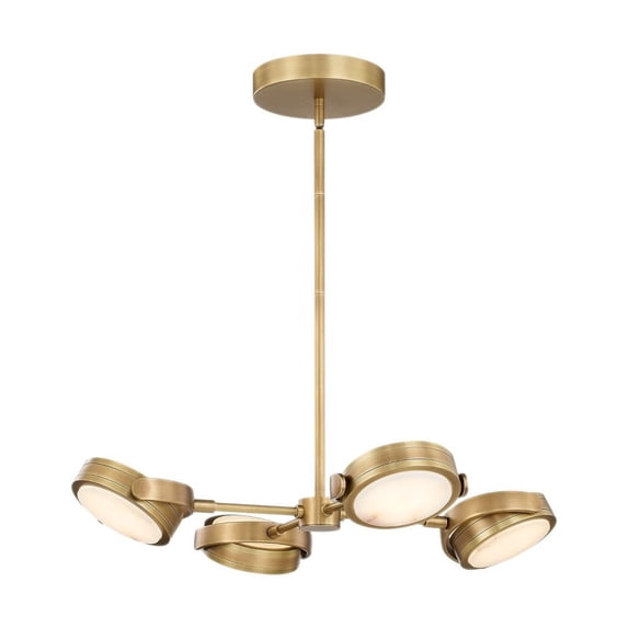 PD325428VBAR-Alora Lighting-Blanco - 61W LED Pendant-2 Inches Tall and 28.13 Inches Wide-Vintage Brass Finish