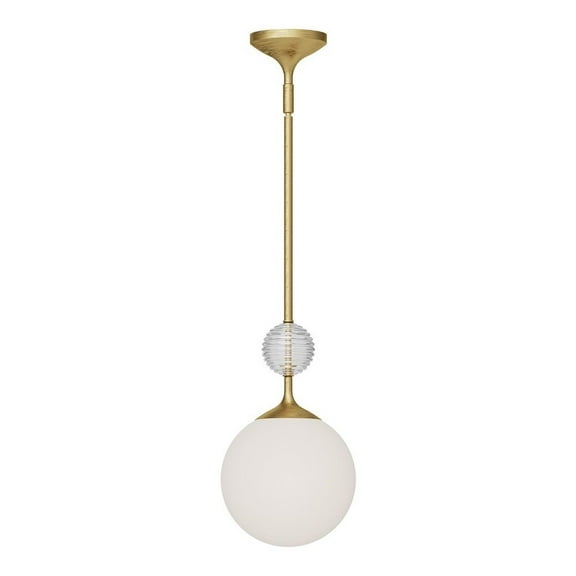 PD415308BGOP-Alora Lighting-Celia - 1 Light Pendant-13.38 Inches Tall and 7.88 Inches Wide-Brushed Gold Finish