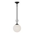 thumbnail image 1 of PD415308MBOP-Alora Lighting-Celia - 1 Light Pendant-13.38 Inches Tall and 7.88 Inches Wide-Matte Black Finish, 1 of 7