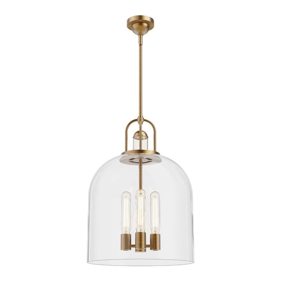 PD461104AG-Alora Lighting-Lancaster - 4 Light Pendant-22.63 Inches Tall and 16 Inches Wide-Aged Gold Finish