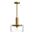 thumbnail image 1 of PD535010AGCL-Alora Lighting-Royale - 1 Light Pendant-11.63 Inches Tall and 10 Inches Wide-Aged Gold Finish, 1 of 2