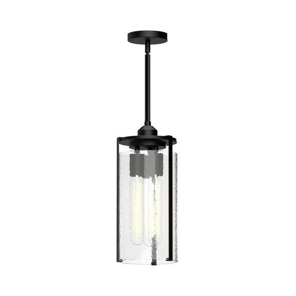 PD536005MBWC-Alora Lighting-Belmont - 1 Light Pendant-16.63 Inches Tall and 5.5 Inches Wide-Matte Black Finish