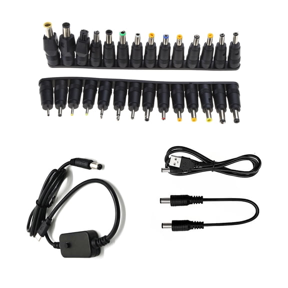 PD5V-20V 3A Power Supply Direct Current Adapters PD5V 9V 12V 15V 20V to Direct Current Converters with 8/10/28/34Tips