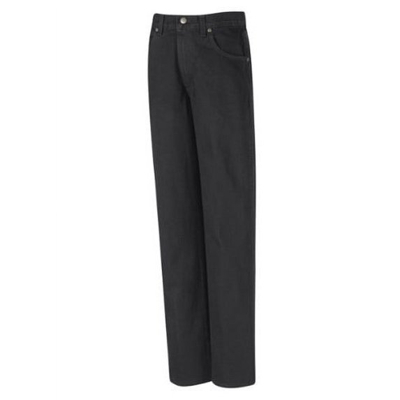 PD60 Men's Relaxed Fit Jean Prewashed Black 31W x Unhemmed