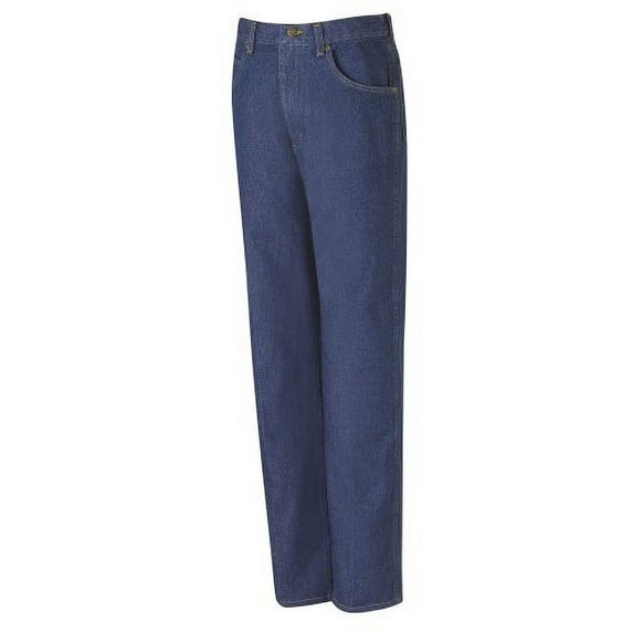 PD60 Men's Relaxed Fit Jean Prewashed Indigo 29W x Unhemmed
