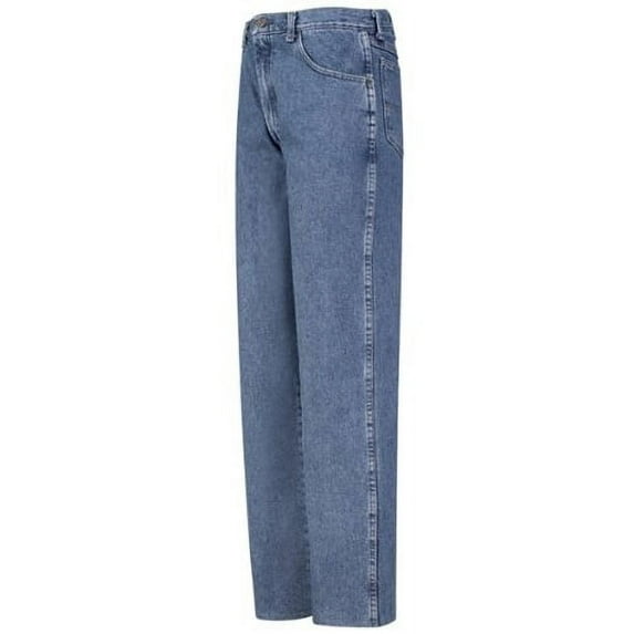 PD60 Men's Relaxed Fit Jean Stonewash 38W x Unhemmed