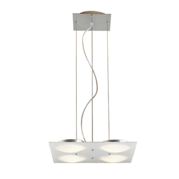 Jesco Lighting - Lumidisque - Four Light Square Adjustable Pendant